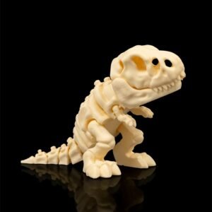 Brinquedo Articulado Dinossauro T-rex Esqueleto Fidget
