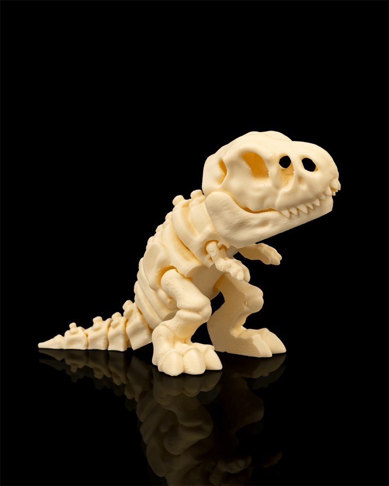 Brinquedo Articulado Dinossauro T-rex Esqueleto Fidget