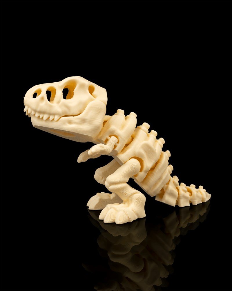 Brinquedo Articulado Dinossauro T-rex Esqueleto Fidget - Imagem 3