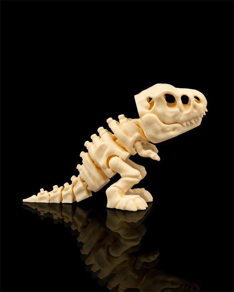 Brinquedo Articulado Dinossauro T-rex Esqueleto Fidget - Imagem 4